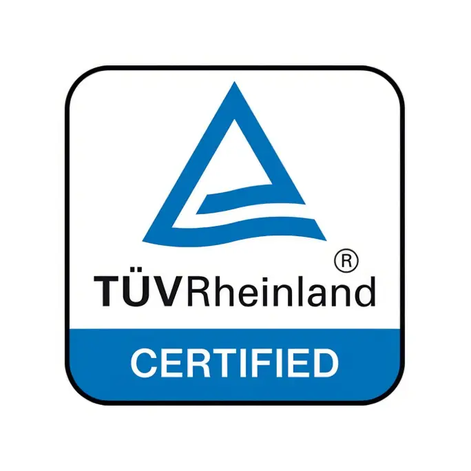 Logo TÜV Rheinland Certified